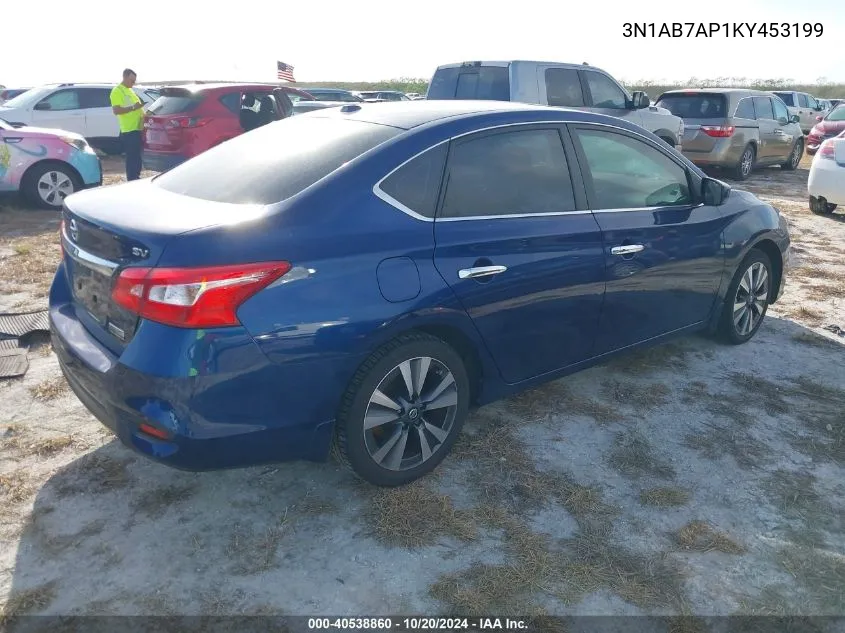 2019 Nissan Sentra S/Sv/Sr/Sl VIN: 3N1AB7AP1KY453199 Lot: 40538860