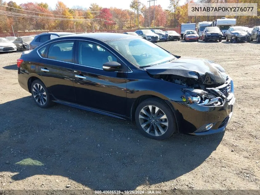 2019 Nissan Sentra Sr VIN: 3N1AB7AP0KY276077 Lot: 40686539