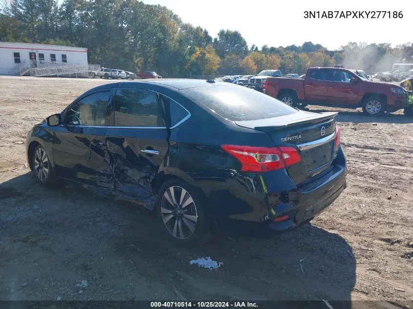 2019 Nissan Sentra Sv VIN: 3N1AB7APXKY277186 Lot: 40710514