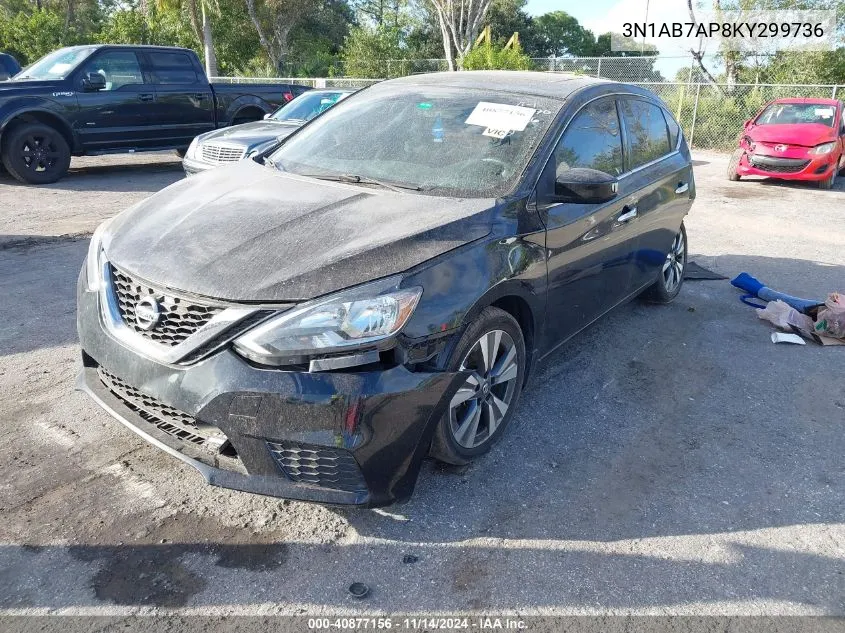 3N1AB7AP8KY299736 2019 Nissan Sentra Sv