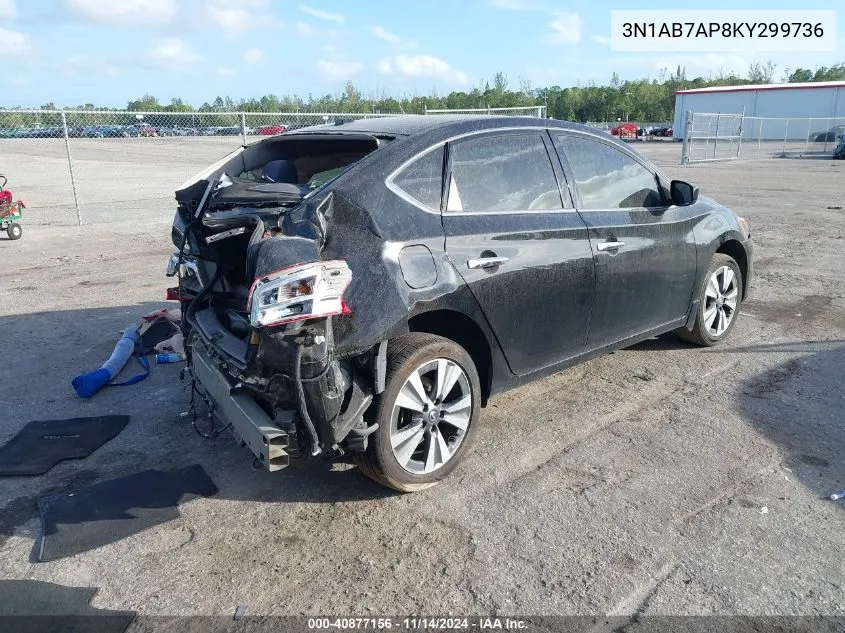 3N1AB7AP8KY299736 2019 Nissan Sentra Sv