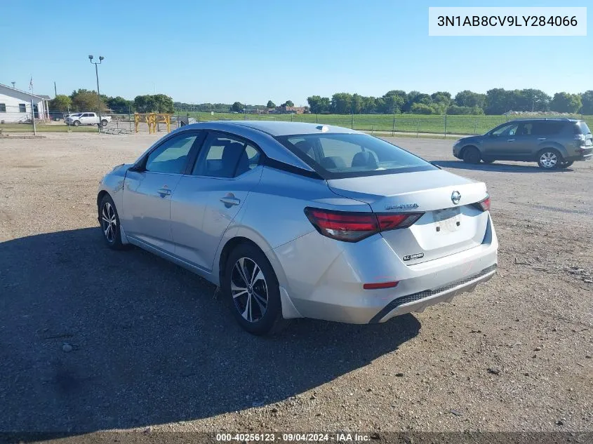 2020 Nissan Sentra Sv VIN: 3N1AB8CV9LY284066 Lot: 40256123