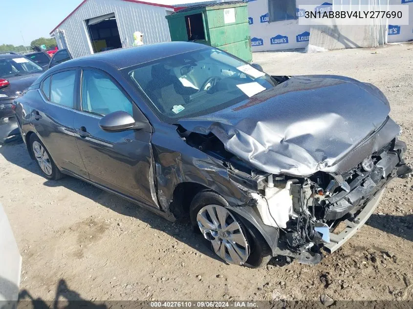 2020 Nissan Sentra S VIN: 3N1AB8BV4LY277690 Lot: 40276110