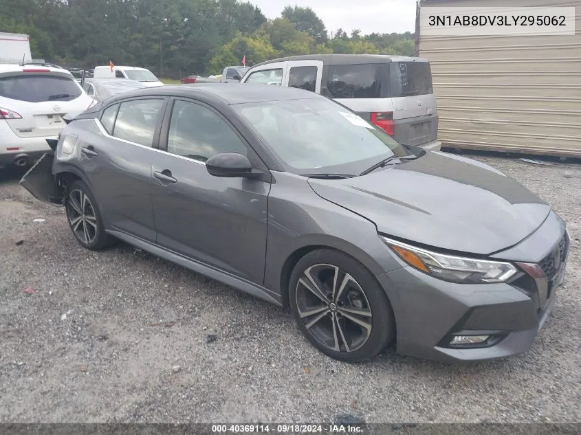 2020 Nissan Sentra Sr VIN: 3N1AB8DV3LY295062 Lot: 40369114