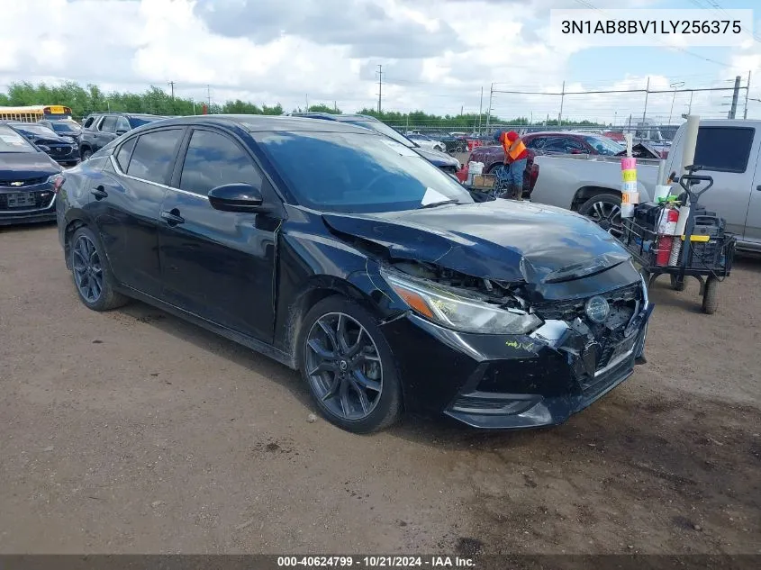 2020 Nissan Sentra S Xtronic Cvt VIN: 3N1AB8BV1LY256375 Lot: 40624799