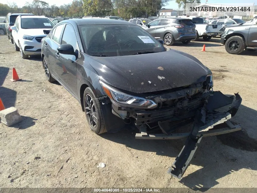 3N1AB8BV5LY291484 2020 Nissan Sentra S Xtronic Cvt