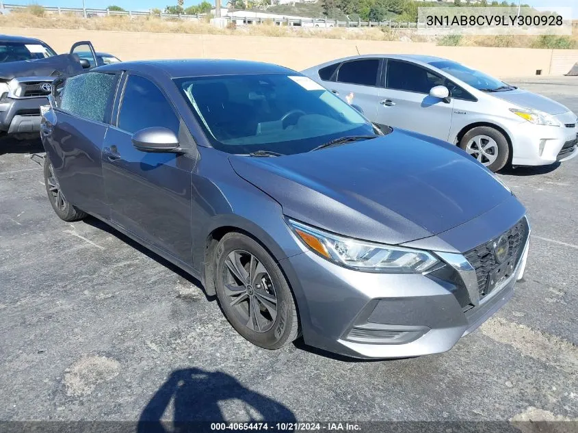 2020 Nissan Sentra Sv Xtronic Cvt VIN: 3N1AB8CV9LY300928 Lot: 40654474