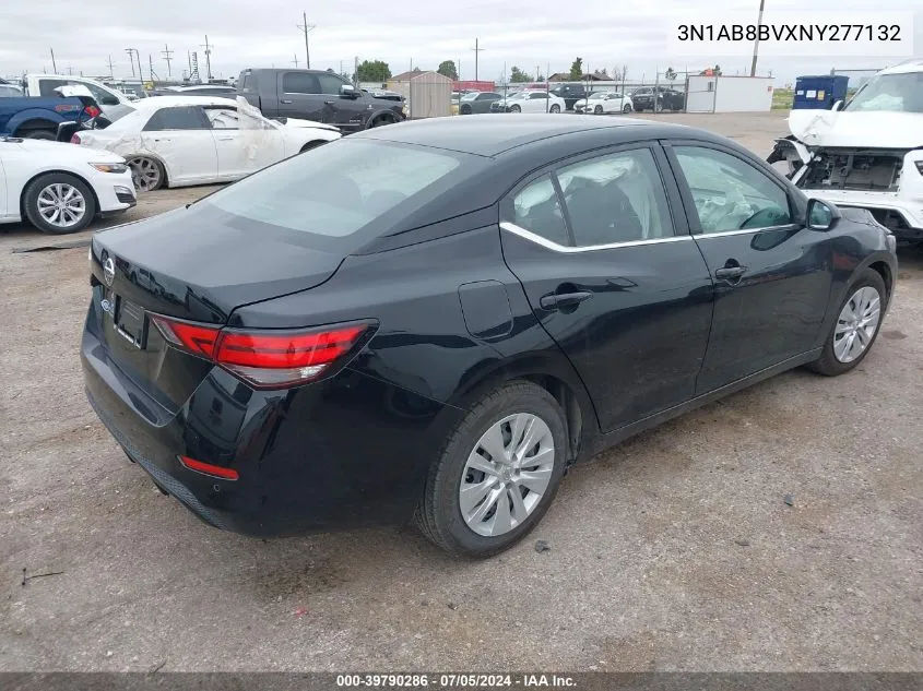 2022 Nissan Sentra S Xtronic Cvt VIN: 3N1AB8BVXNY277132 Lot: 39790286