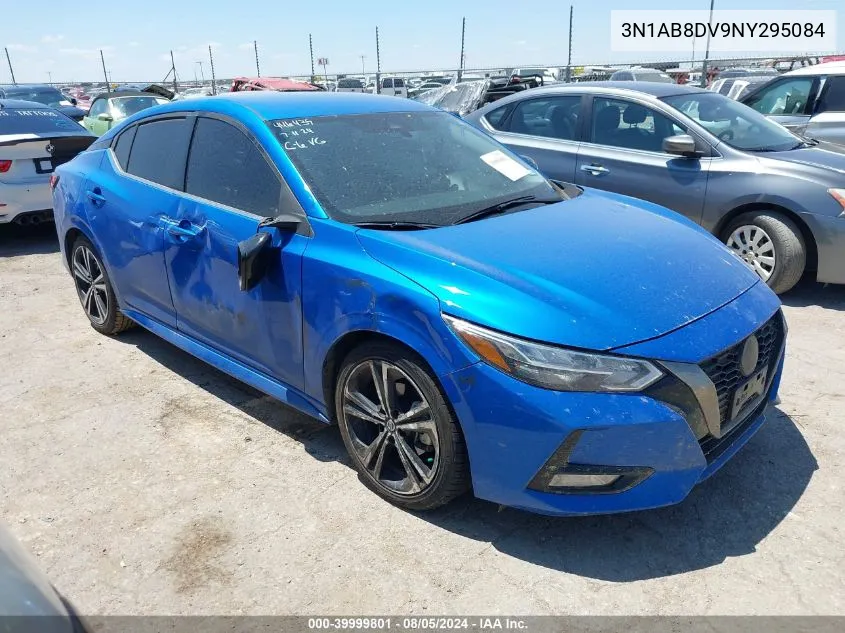 2022 Nissan Sentra Sr Xtronic Cvt VIN: 3N1AB8DV9NY295084 Lot: 39999801