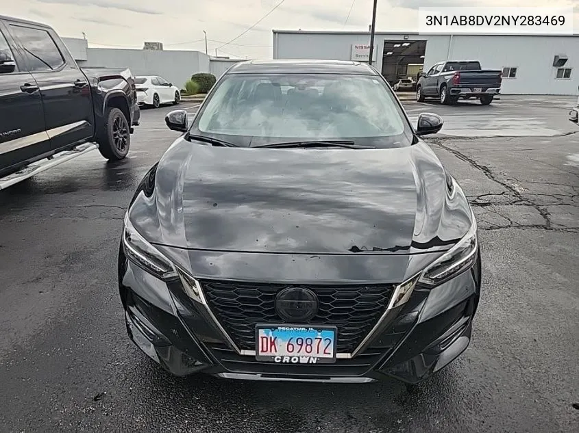 3N1AB8DV2NY283469 2022 Nissan Sentra Sr