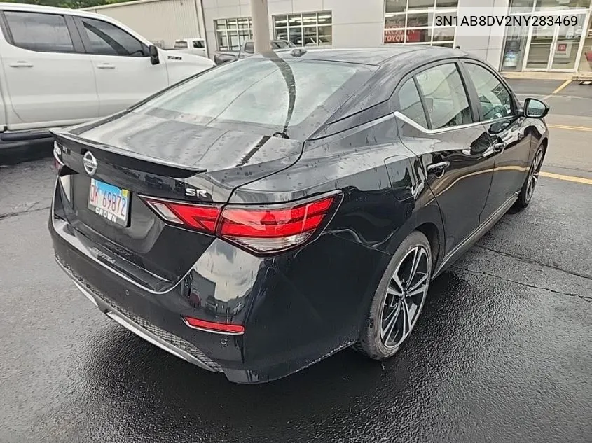 3N1AB8DV2NY283469 2022 Nissan Sentra Sr