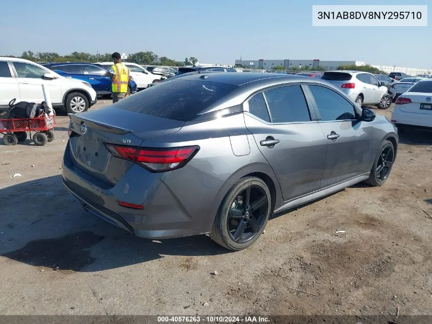 2022 Nissan Sentra Sr Xtronic Cvt VIN: 3N1AB8DV8NY295710 Lot: 40576263