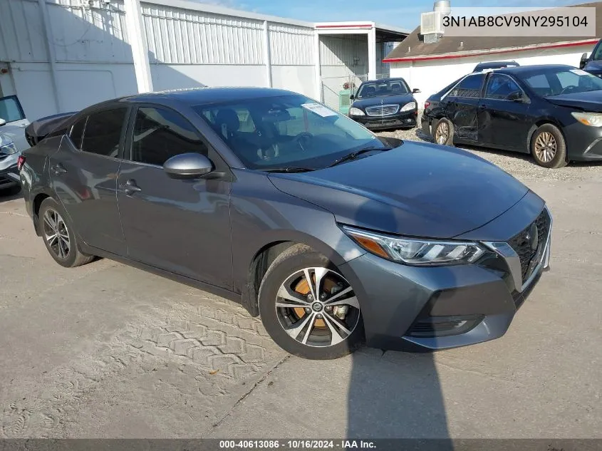 2022 Nissan Sentra Sv Xtronic Cvt VIN: 3N1AB8CV9NY295104 Lot: 40613086