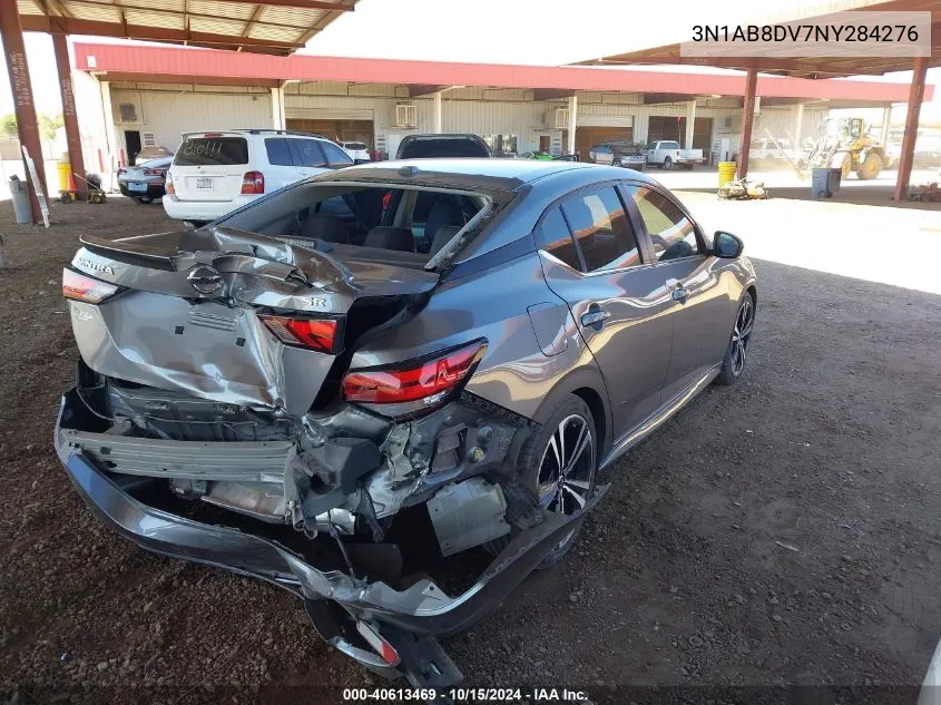 2022 Nissan Sentra Sr Xtronic Cvt VIN: 3N1AB8DV7NY284276 Lot: 40613469