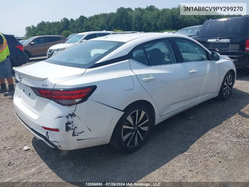 2023 Nissan Sentra VIN: 3N1AB8CV9PY299270 Lot: 12056885