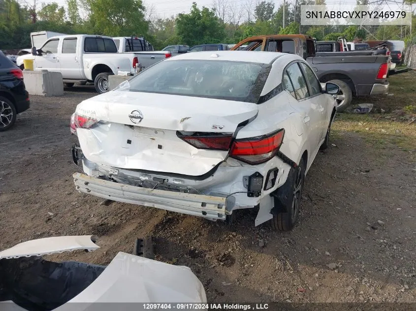 2023 Nissan Sentra VIN: 3N1AB8CVXPY246979 Lot: 12097404