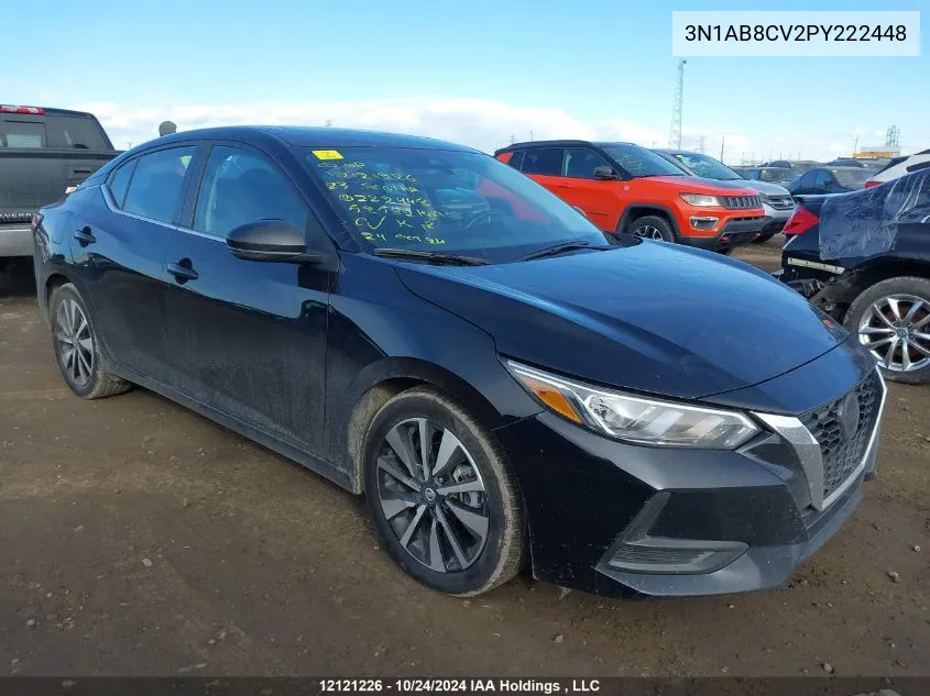 2023 Nissan Sentra VIN: 3N1AB8CV2PY222448 Lot: 12121226