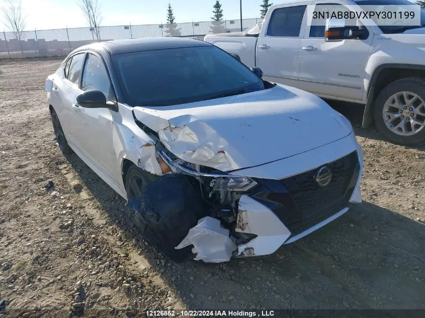 2023 Nissan Sentra VIN: 3N1AB8DVXPY301199 Lot: 12126852