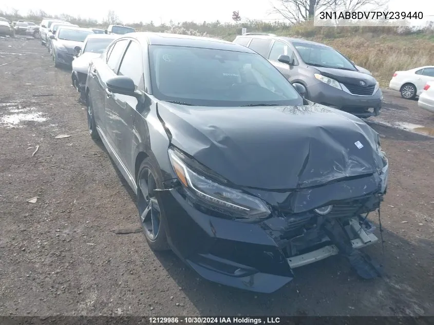 2023 Nissan Sentra VIN: 3N1AB8DV7PY239440 Lot: 12129986