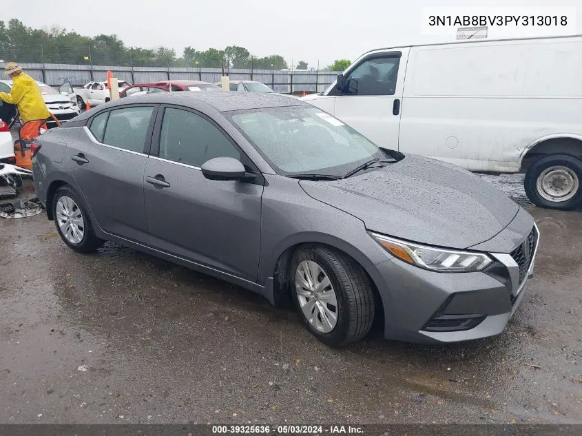 2023 Nissan Sentra S Xtronic Cvt VIN: 3N1AB8BV3PY313018 Lot: 39325636