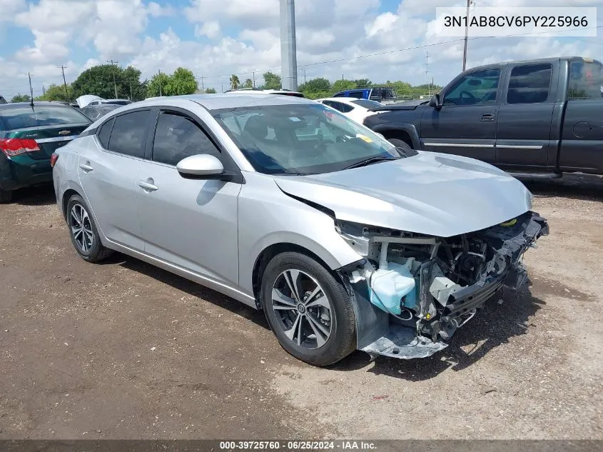 2023 Nissan Sentra Sv Xtronic Cvt VIN: 3N1AB8CV6PY225966 Lot: 39725760