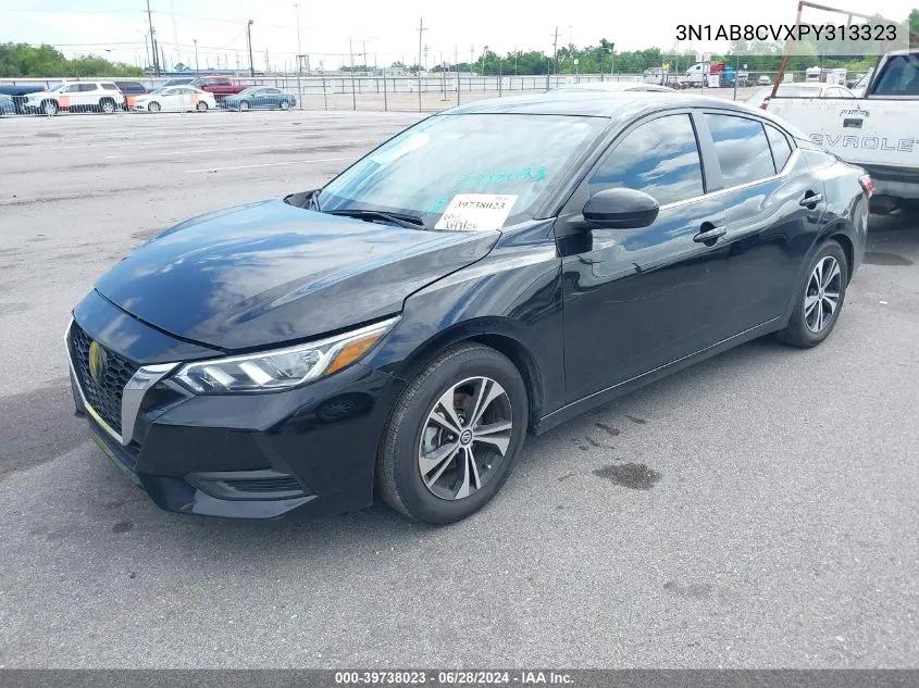 2023 Nissan Sentra Sv Xtronic Cvt VIN: 3N1AB8CVXPY313323 Lot: 39738023