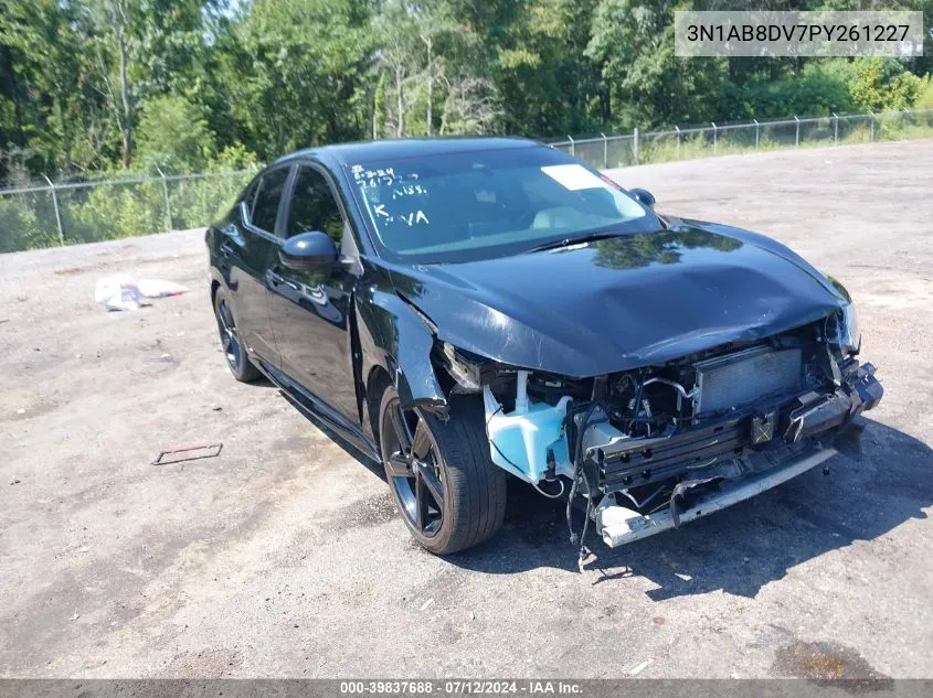 2023 Nissan Sentra Sr Xtronic Cvt VIN: 3N1AB8DV7PY261227 Lot: 39837688