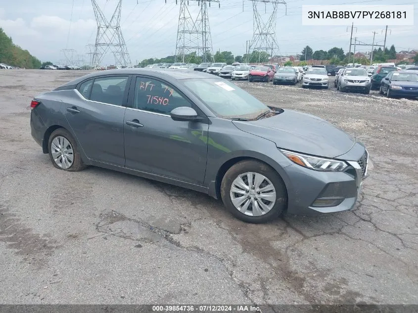 2023 Nissan Sentra S Xtronic Cvt VIN: 3N1AB8BV7PY268181 Lot: 39854736