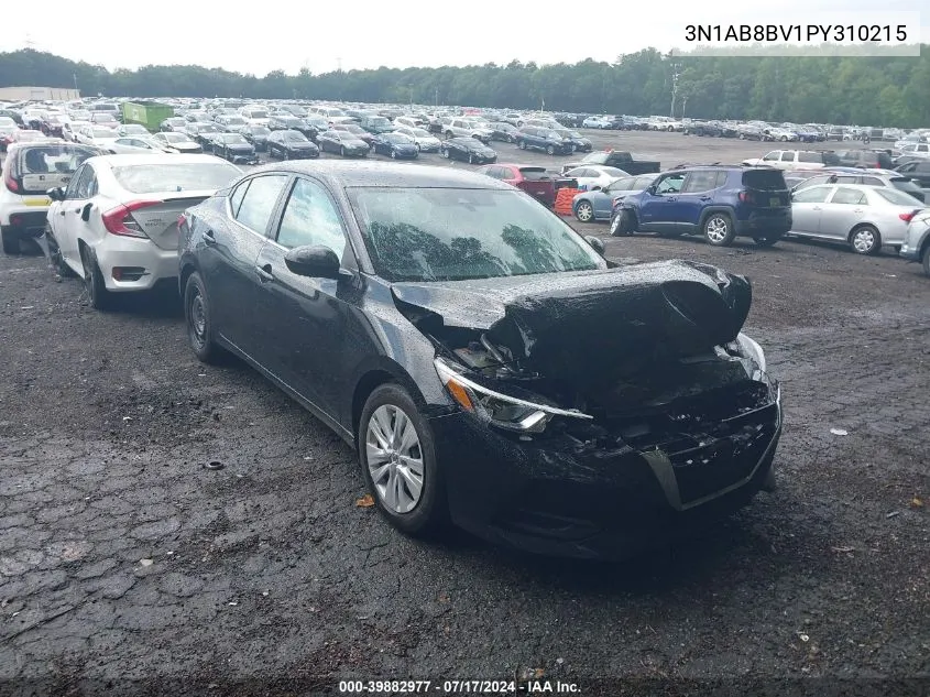 2023 Nissan Sentra S Xtronic Cvt VIN: 3N1AB8BV1PY310215 Lot: 39882977