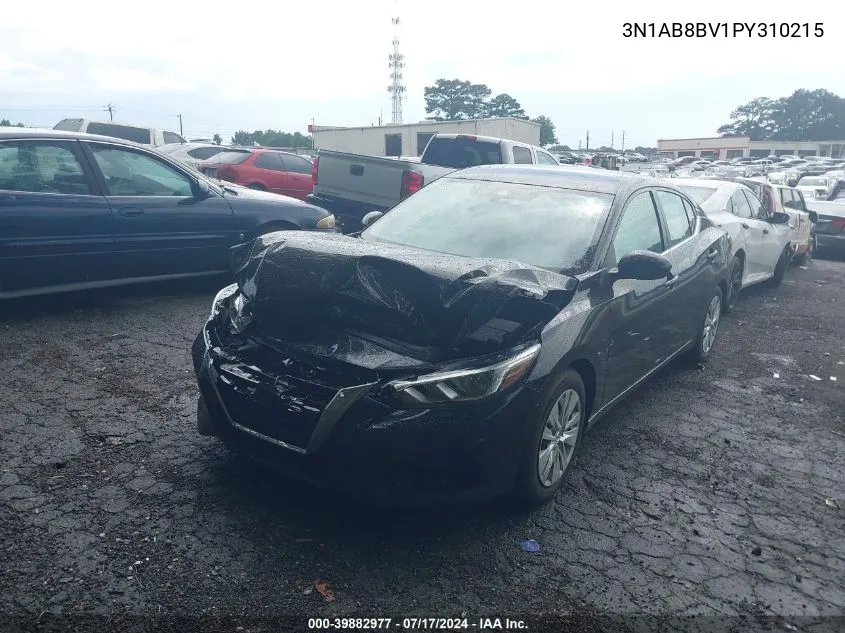 2023 Nissan Sentra S Xtronic Cvt VIN: 3N1AB8BV1PY310215 Lot: 39882977