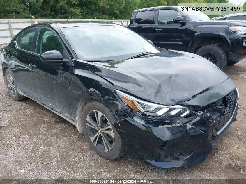 2023 Nissan Sentra Sv Xtronic Cvt VIN: 3N1AB8CV5PY281459 Lot: 39926194