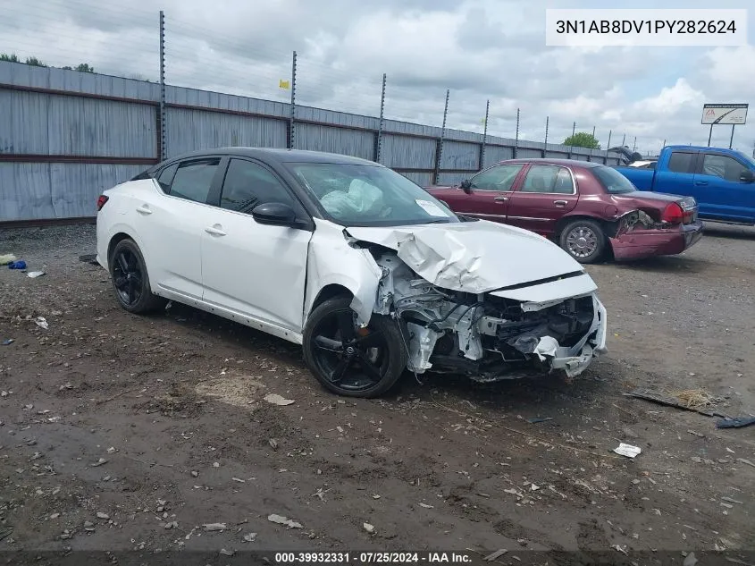 2023 Nissan Sentra Sr Xtronic Cvt VIN: 3N1AB8DV1PY282624 Lot: 39932331