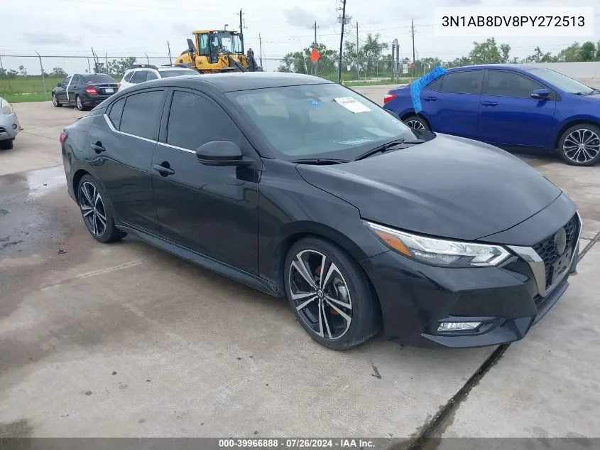 2023 Nissan Sentra Sr Xtronic Cvt VIN: 3N1AB8DV8PY272513 Lot: 39966888