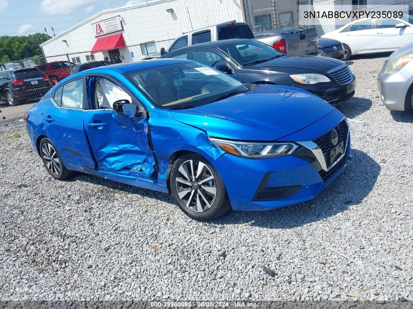 2023 Nissan Sentra Sv Xtronic Cvt VIN: 3N1AB8CVXPY235089 Lot: 39980095