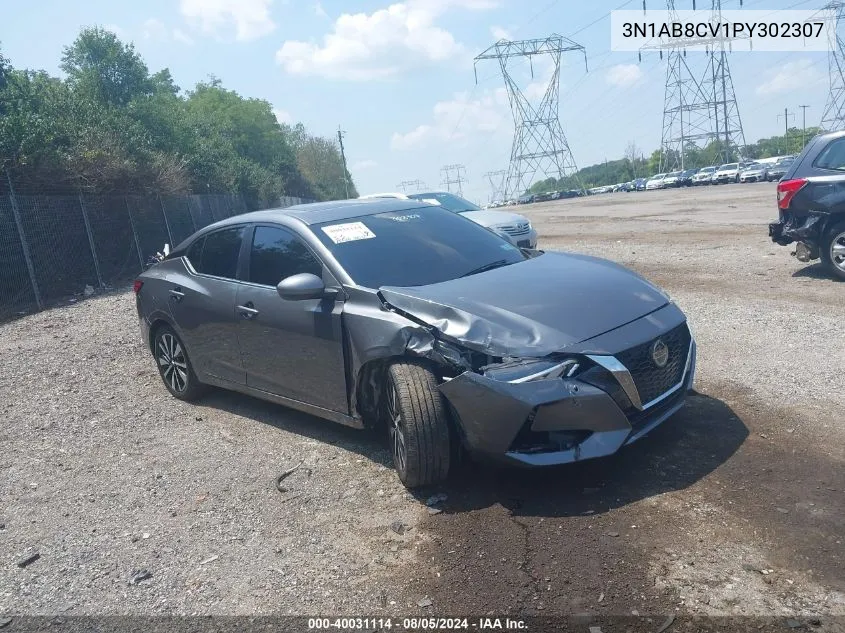 3N1AB8CV1PY302307 2023 Nissan Sentra Sv Xtronic Cvt