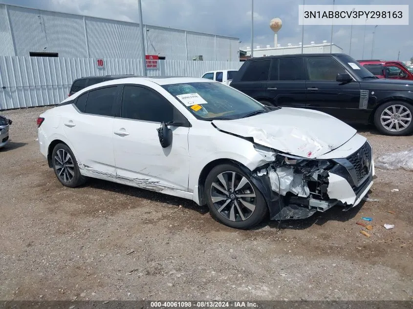 2023 Nissan Sentra Sv Xtronic Cvt VIN: 3N1AB8CV3PY298163 Lot: 40061098