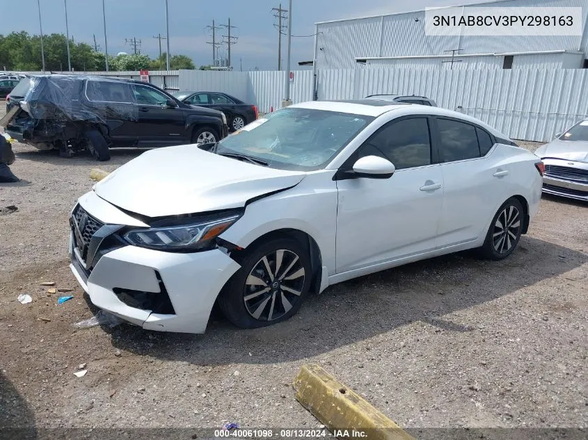 2023 Nissan Sentra Sv Xtronic Cvt VIN: 3N1AB8CV3PY298163 Lot: 40061098