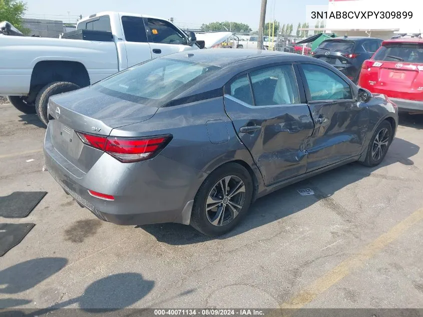 2023 Nissan Sentra Sv Xtronic Cvt VIN: 3N1AB8CVXPY309899 Lot: 40071134