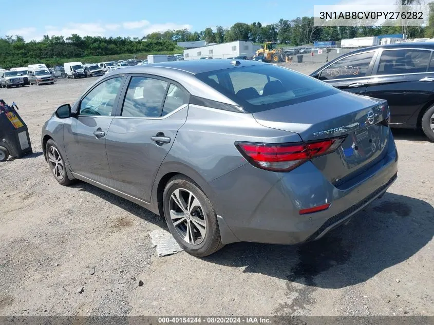 2023 Nissan Sentra Sv Xtronic Cvt VIN: 3N1AB8CV0PY276282 Lot: 40154244