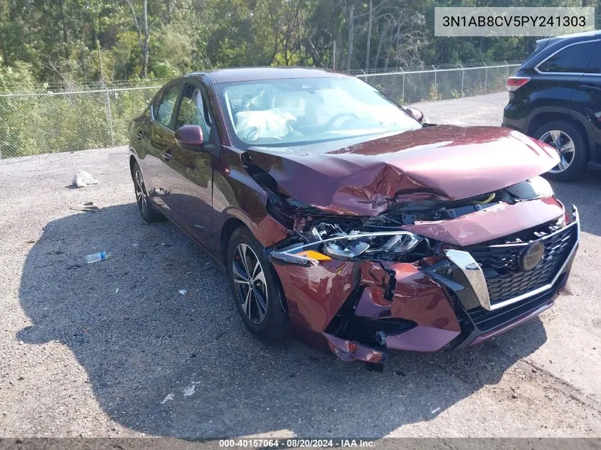 3N1AB8CV5PY241303 2023 Nissan Sentra Sv Xtronic Cvt