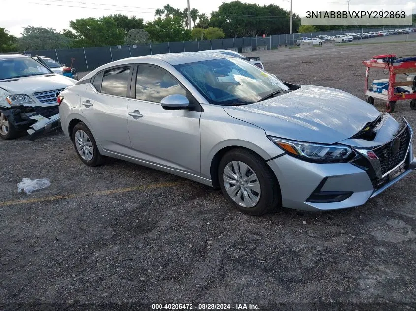 2023 Nissan Sentra S Xtronic Cvt VIN: 3N1AB8BVXPY292863 Lot: 40205472