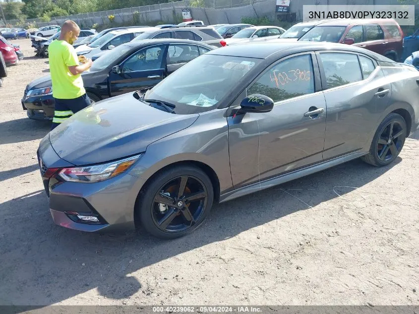 2023 Nissan Sentra Sr Xtronic Cvt VIN: 3N1AB8DV0PY323132 Lot: 40239062