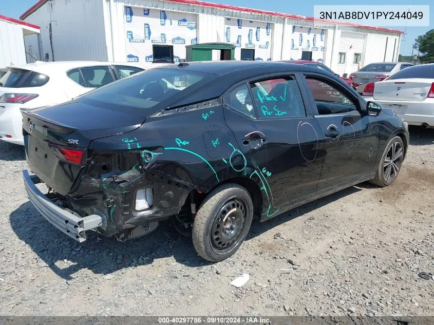 2023 Nissan Sentra Sr VIN: 3N1AB8DV1PY244049 Lot: 40297786