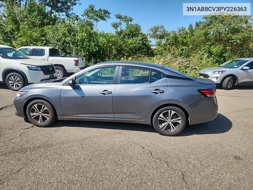 3N1AB8CV3PY226363 2023 Nissan Sentra Sv