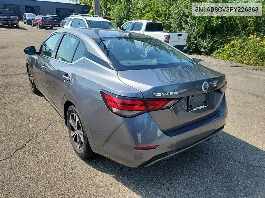 2023 Nissan Sentra Sv VIN: 3N1AB8CV3PY226363 Lot: 40304696