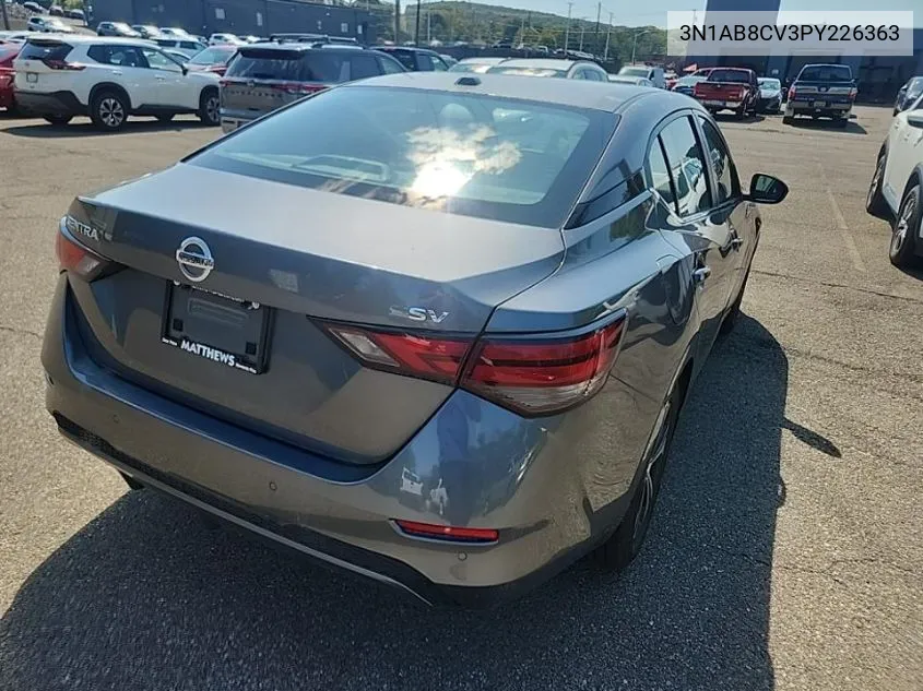 2023 Nissan Sentra Sv VIN: 3N1AB8CV3PY226363 Lot: 40304696