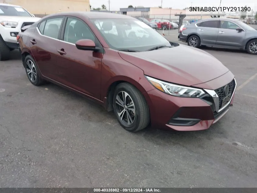 2023 Nissan Sentra Sv VIN: 3N1AB8CV1PY291390 Lot: 40335982