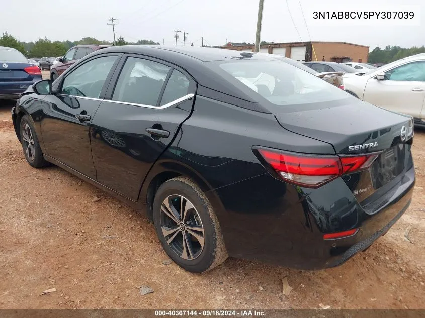 2023 Nissan Sentra Sv VIN: 3N1AB8CV5PY307039 Lot: 40367144