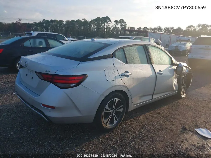 2023 Nissan Sentra Sv VIN: 3N1AB8CV7PY300559 Lot: 40377630