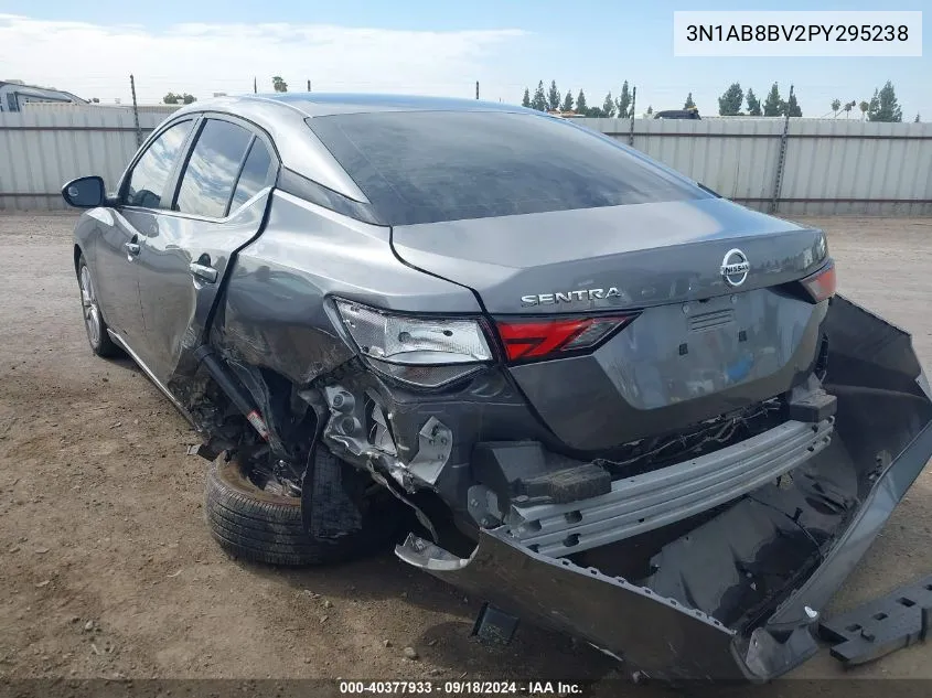 2023 Nissan Sentra S Xtronic Cvt VIN: 3N1AB8BV2PY295238 Lot: 40377933